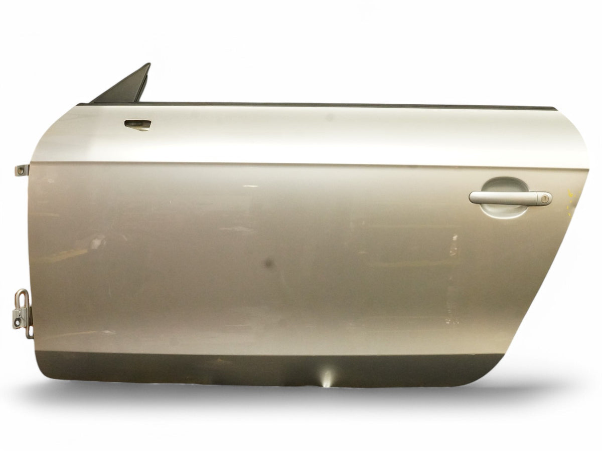 08-15 Audi TT MK2 Coupe Door Panel Exterior W Handle Front Left LH Driver OEM
