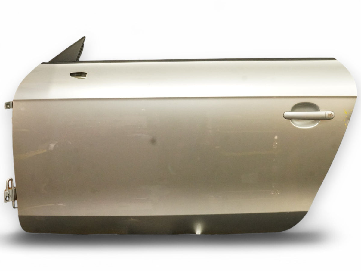 08-15 Audi TT MK2 Coupe Door Panel Exterior W Handle Front Left LH Driver OEM