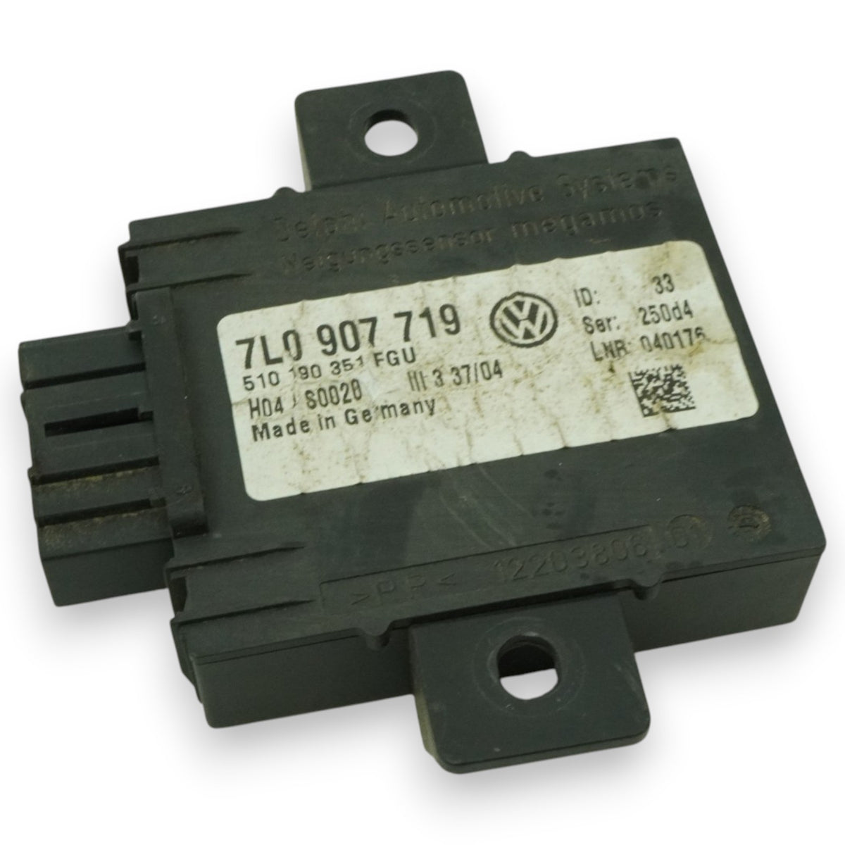 03-07 Bentley Continental GT Anti Theft Immobilizer Control Module 7L0907719 OEM