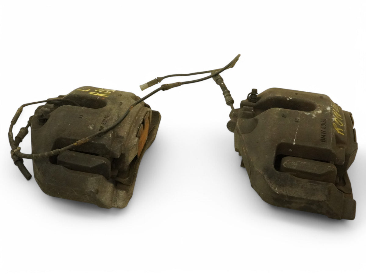11-16 BMW 550I F10 Brake Caliper Stop Front Left Right Set Of 2 34116786817 OEM