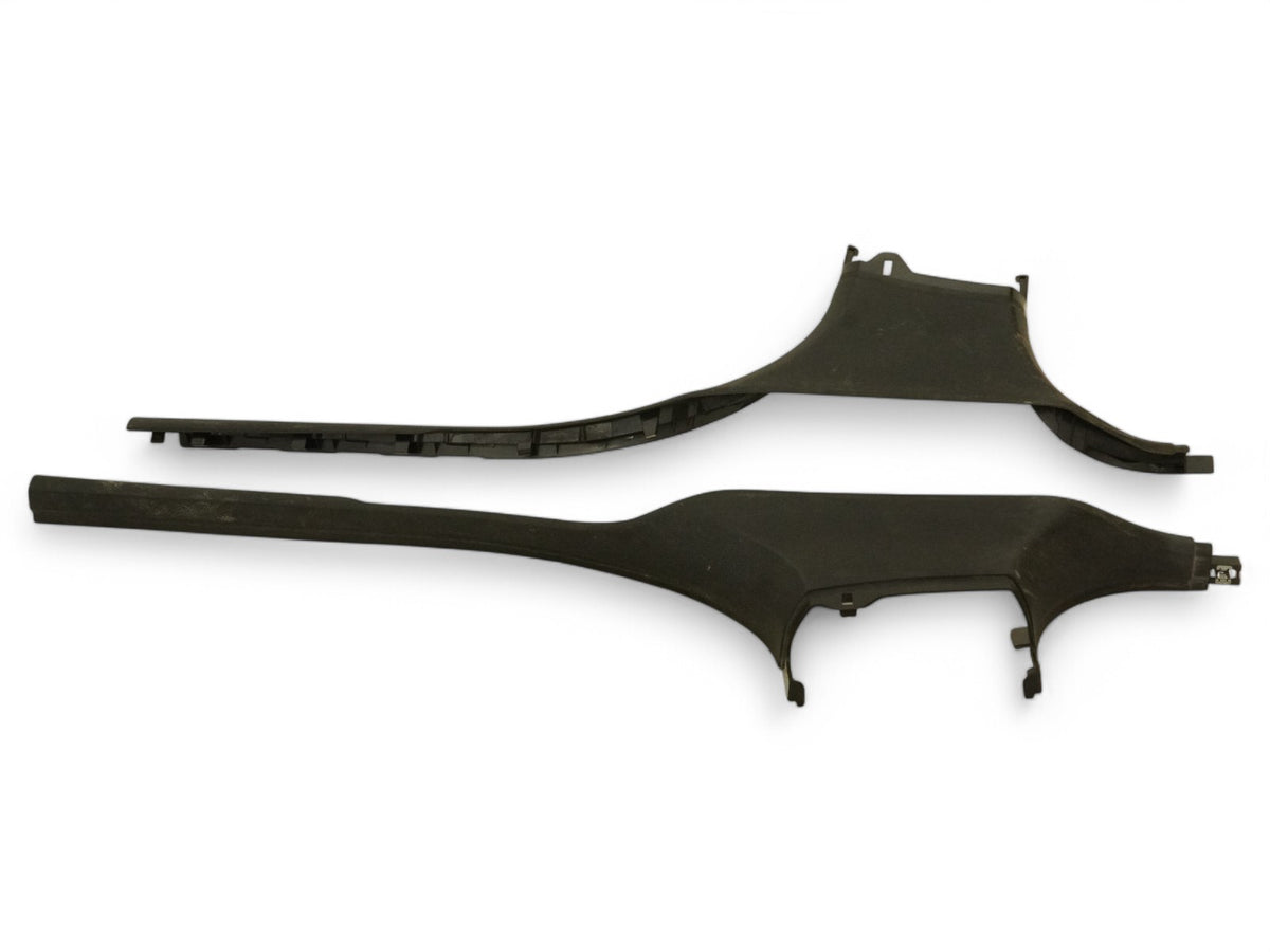 07-13 BMW X5 E70 B Center Pillar Trim Cover Panel Lower Left Right Set Of 2 OEM