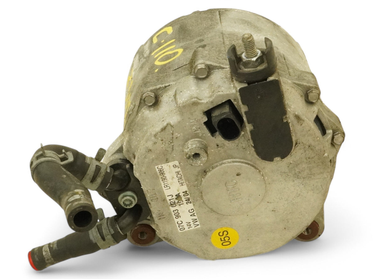 03-12 Bentley Continental Gt Gtc 6.0L Alternator Generator W Pulley 190 Amp OEM