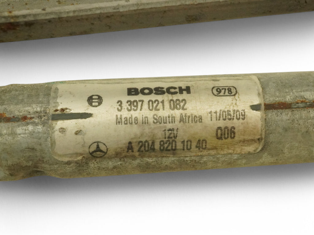  08-14 Mercedes C300 C350 C250 C63 W204 Linkage Motor Wiper Windshield Window OEM, cheap