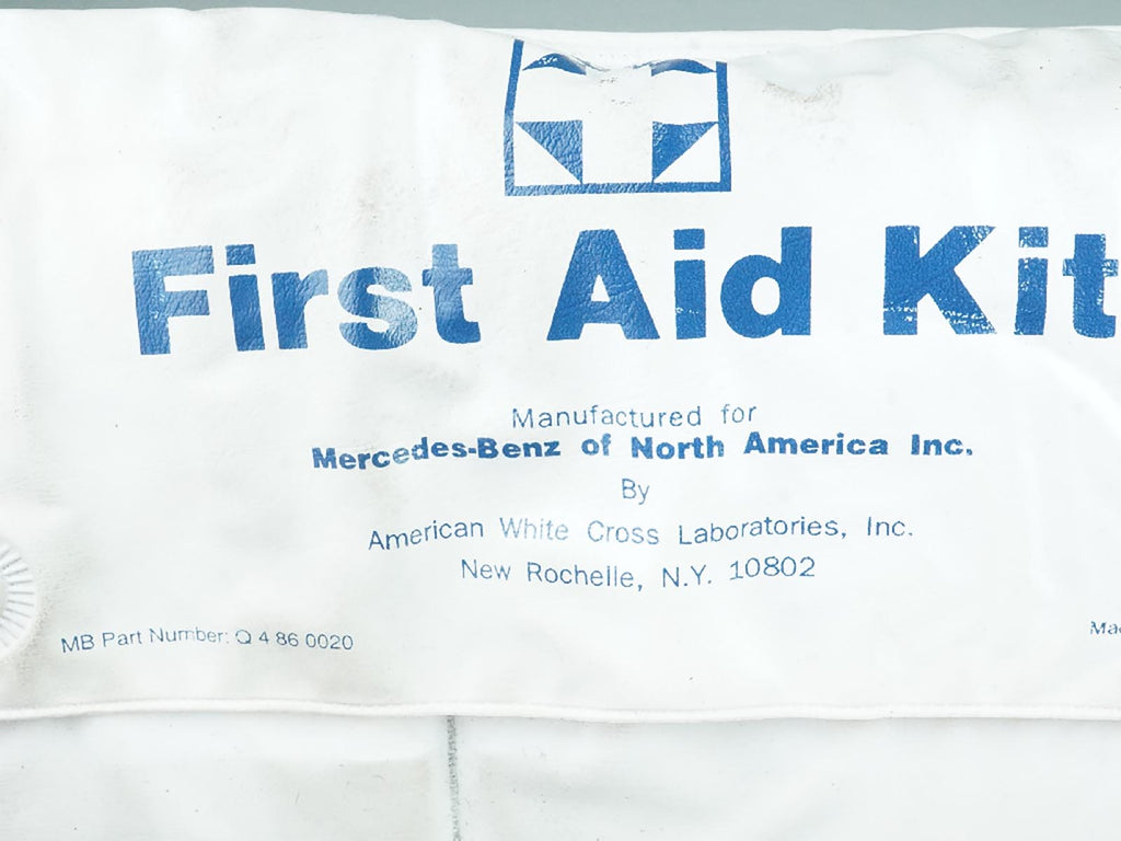  Mercedes Benz Slk S E C Ml Gl Cl Clk Sl R Gle Gla Class First Aid Kit Emergency, used