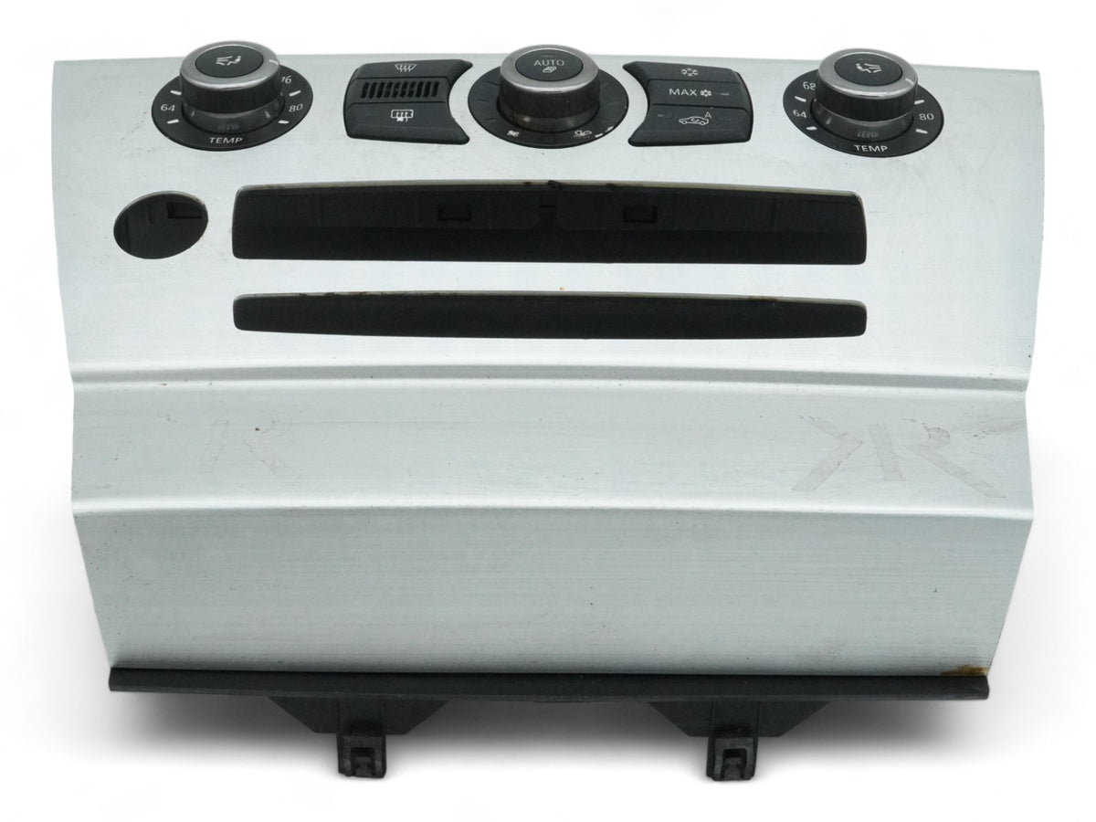 2008 - 2010 Bmw 6 Series E63 Ac Heater Temperature Control Panel Switch W Trim