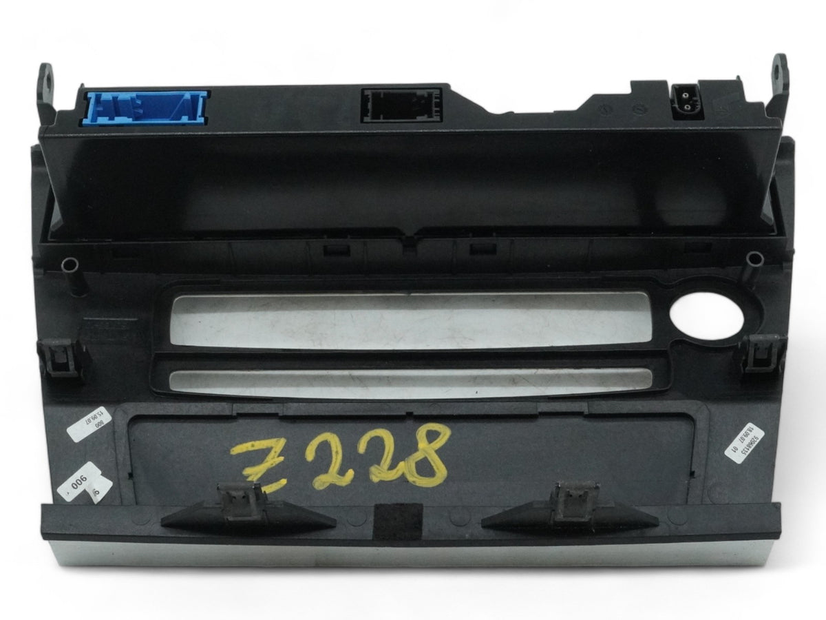 2008 - 2010 Bmw 6 Series E63 Ac Heater Temperature Control Panel Switch W Trim
