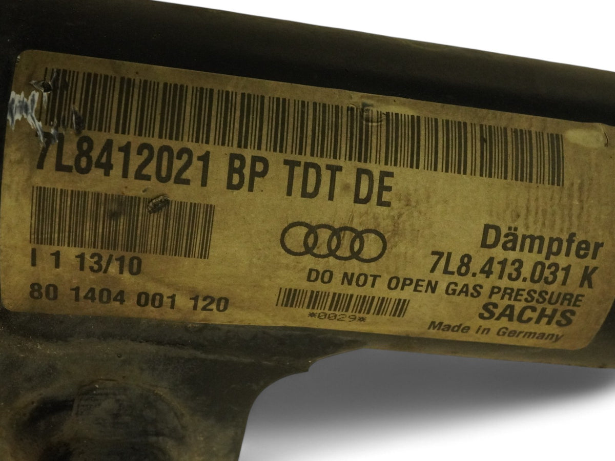 07-15 Audi Q7 4L Strut Shock Absorber Coil Spring Front Driver Left 7L8413031K