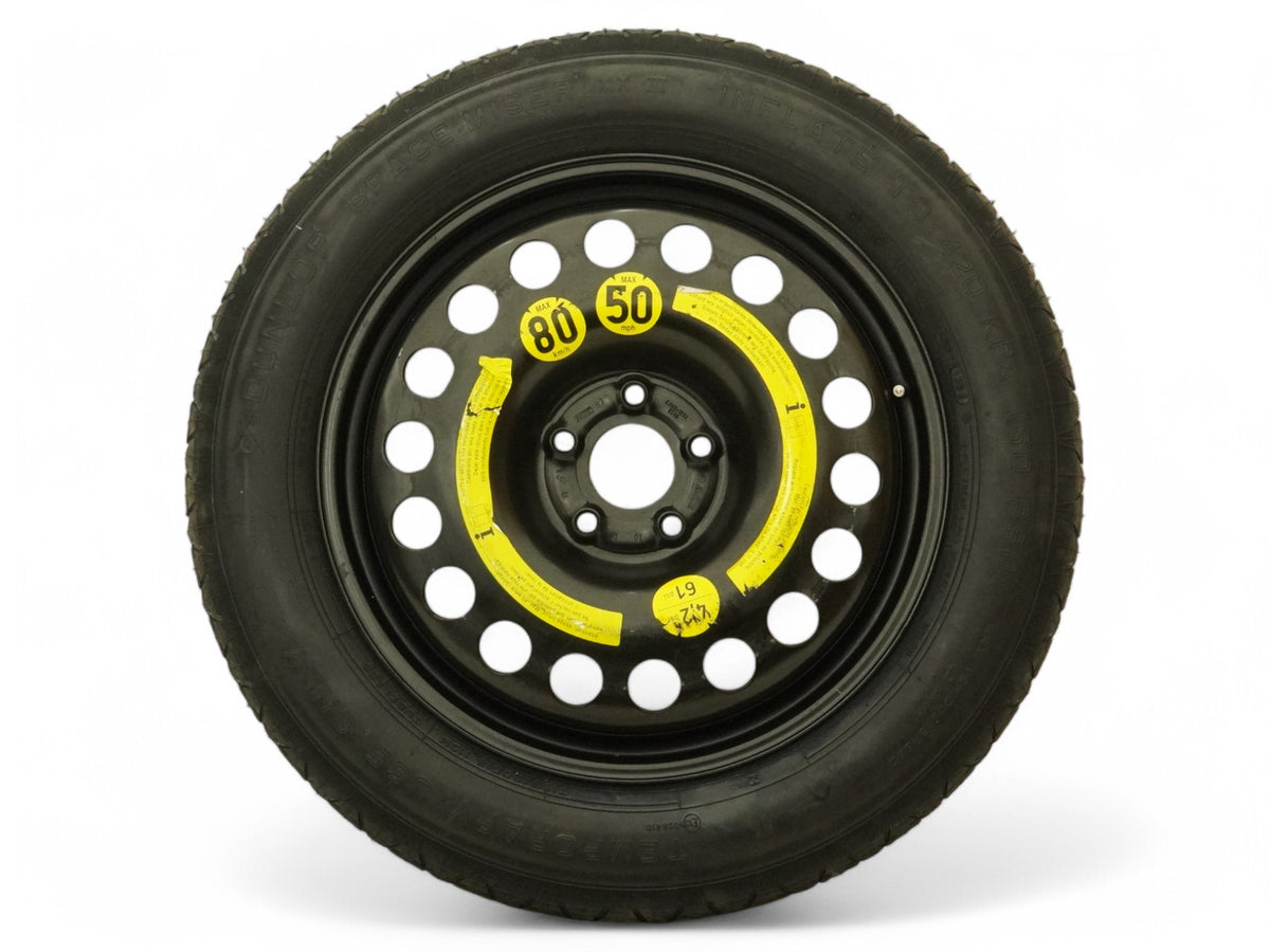 06-11 Mercedes ML350 X164 Spare Tire Wheel Rim ET40 18X4J 5-112Mm 1644000002 OEM