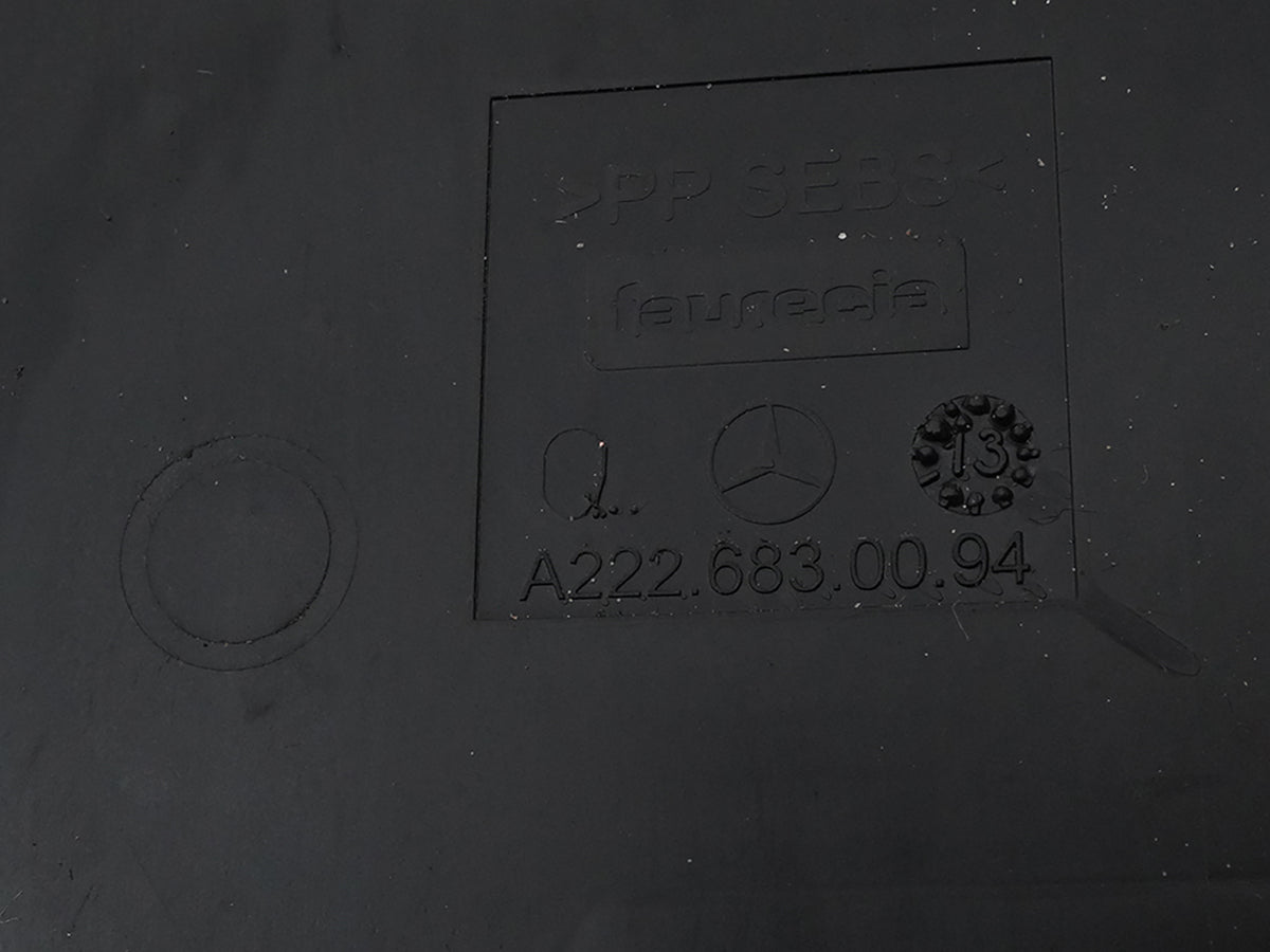14-17 Mercedes S550 S63 S600 W222 Glove Box Compartment Liner Tray A2226830094