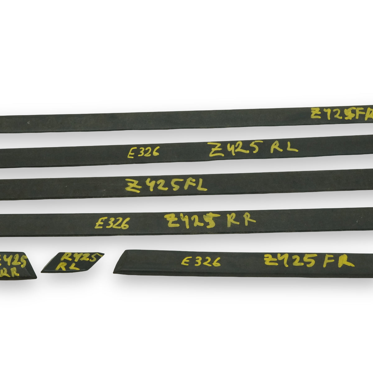 89-95 BMW 525 530 535 540 E34 Molding Trim Door Front Rear LH RH Set 1934182 OEM