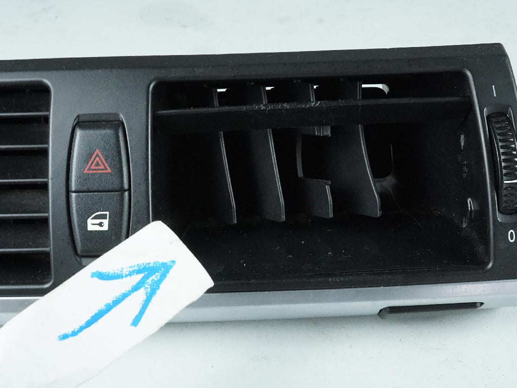  2007 - 2013 BMW X5 E70 AC HEATER GRILLE AIR VENT CENTER DASHBOARD W SWITCH OEM, cheap
