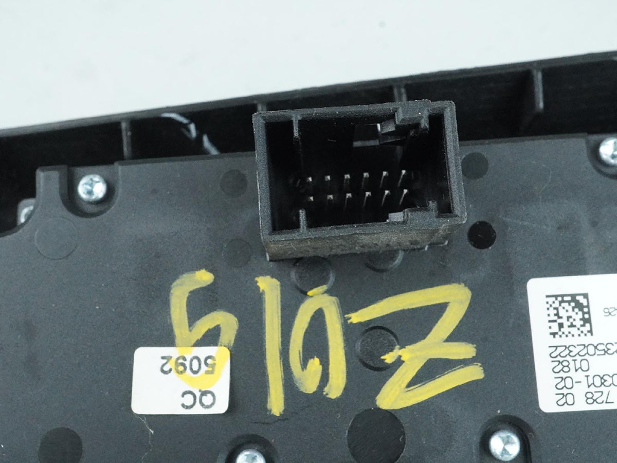 2007 - 2013 Bmw X5 E70 Headlight Fog Lamp Automatic Dimmer Switch Control OEM