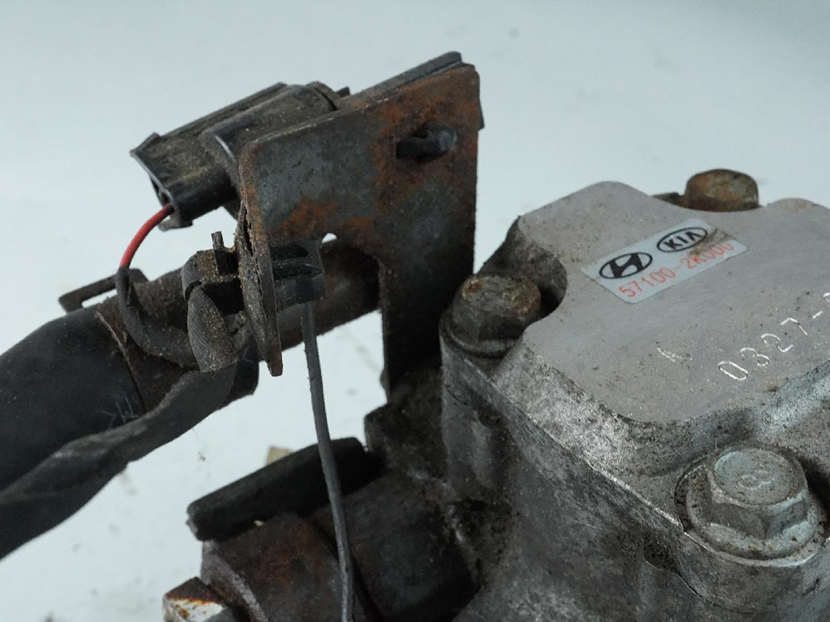 2010 Kia Soul 1.6L Power Steering Gear Rack Pinion Pump Motor W Pulley OEM