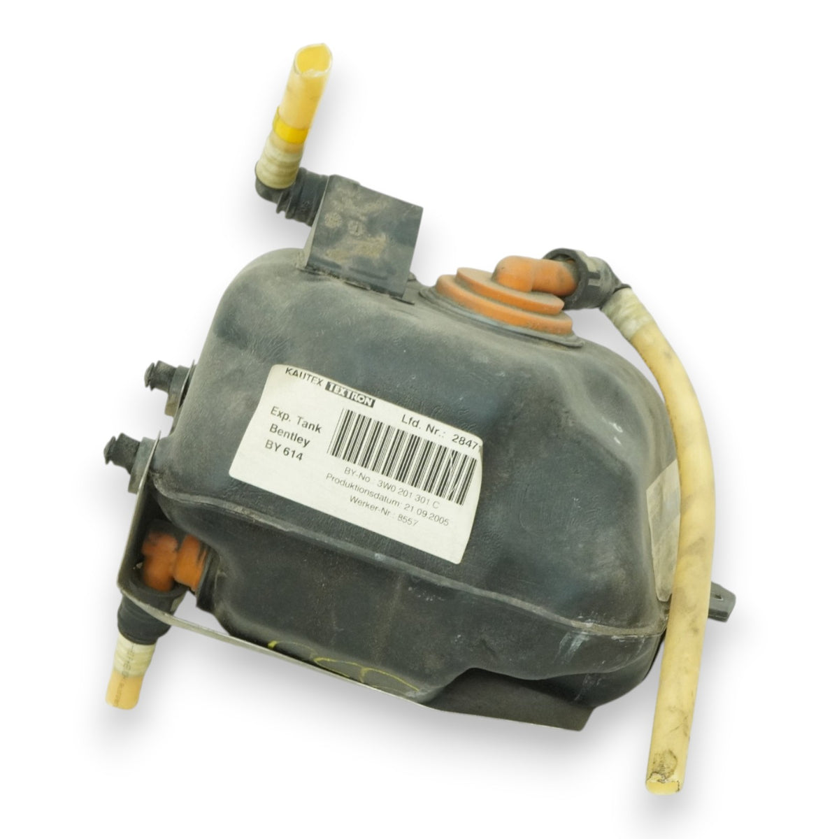 03-12 Bentley Continental GT Coolant Cooling Expansion Reservoir 3W0201301C OEM