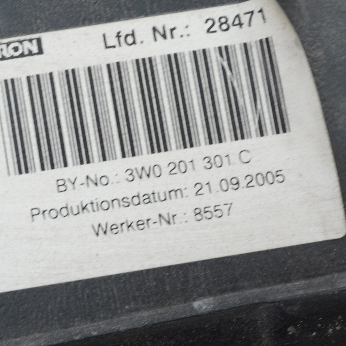 03-12 Bentley Continental GT Coolant Cooling Expansion Reservoir 3W0201301C OEM