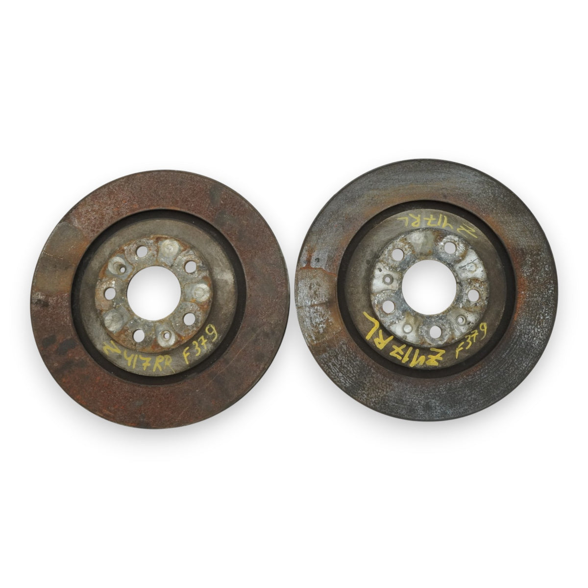 03-18 Bentley Continental GT 6.0L Brake Rotor Disc Rear Right Left Set Of 2 OEM