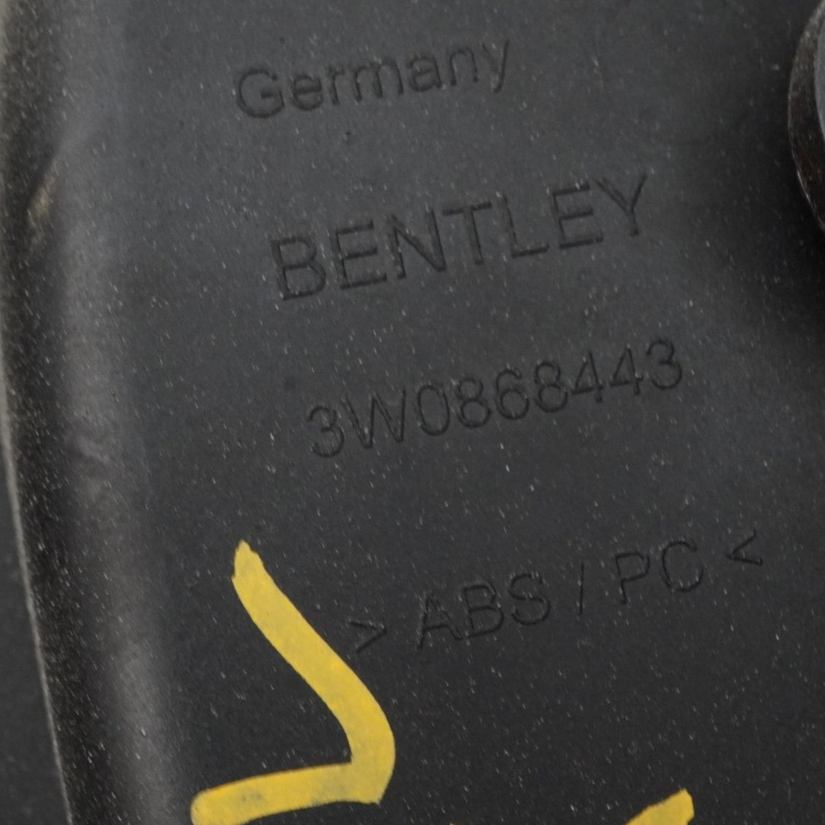 03-12 Bentley Continental GT Trim Cover Panel Kick Lower Front Left 3W0868443