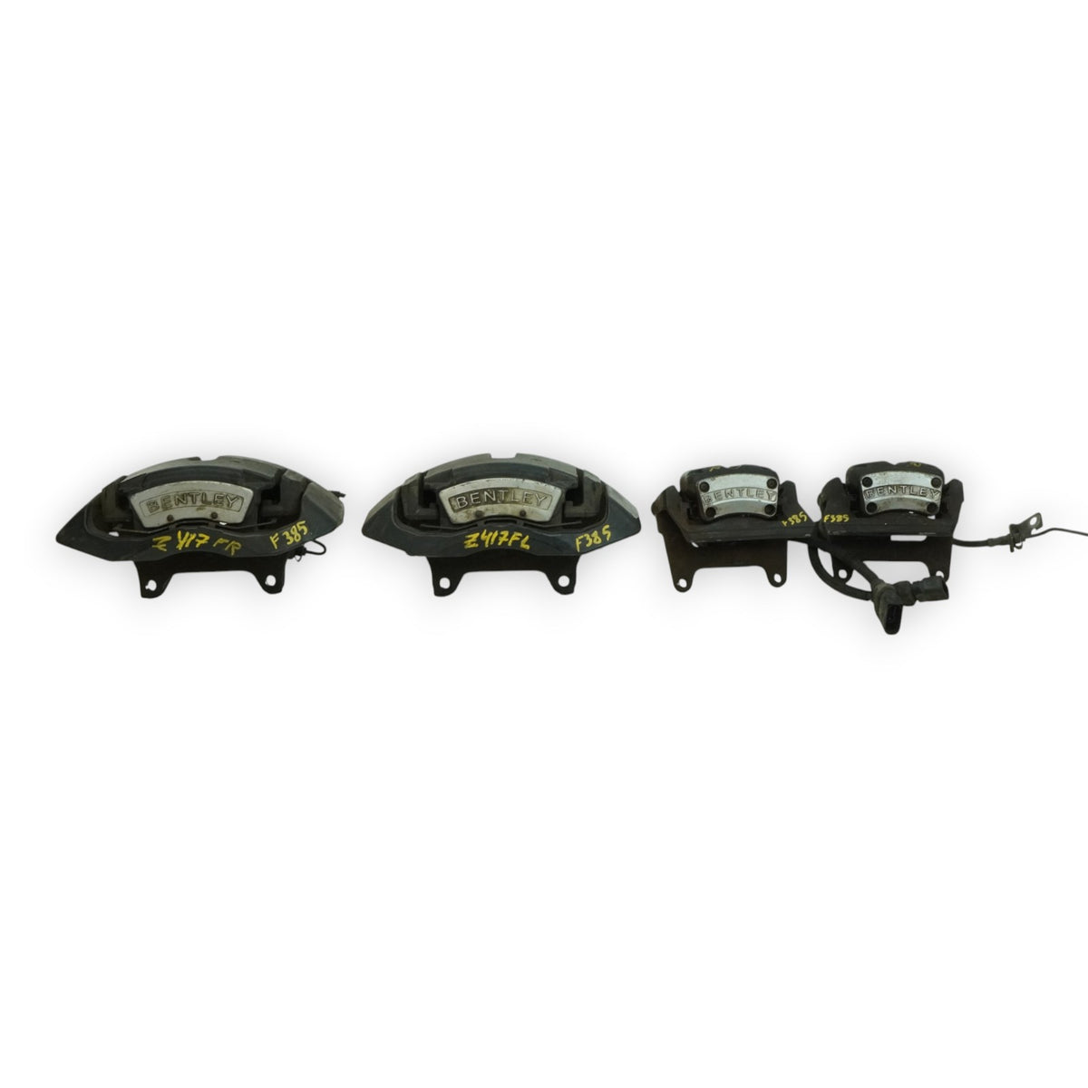 03-06 Bentley Continental GT Brake Caliper Front Rear Left Right Set of 4 TRW