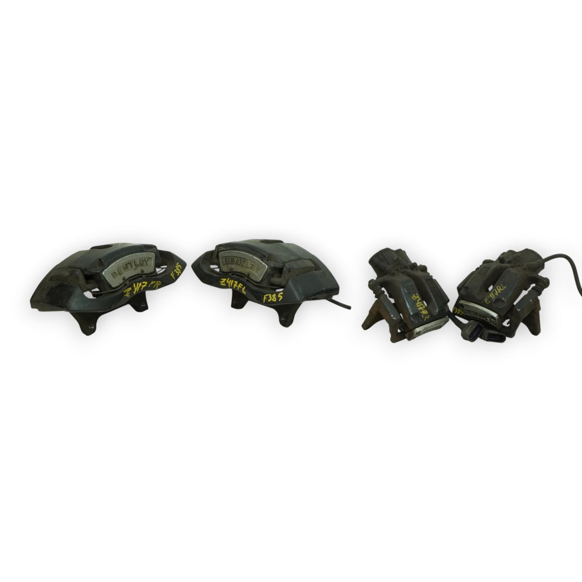 03-06 Bentley Continental GT Brake Caliper Front Rear Left Right Set of 4 TRW