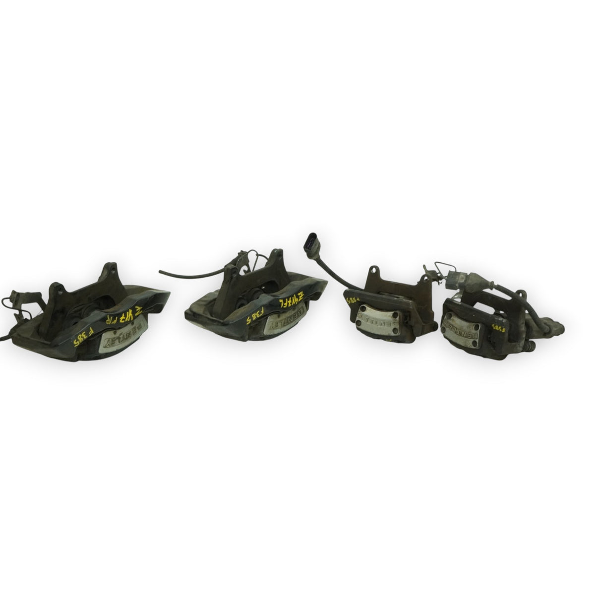 03-06 Bentley Continental GT Brake Caliper Front Rear Left Right Set of 4 TRW