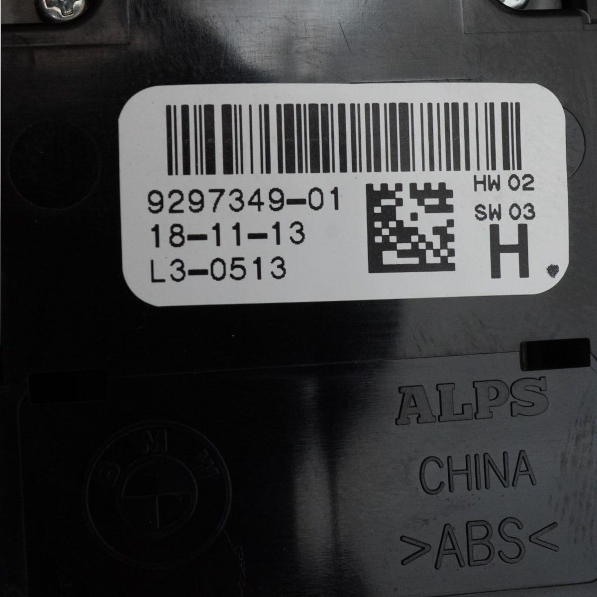 14-18 BMW X5 F15 Master Window Mirror Folding Power Switch Control 9297349 OEM