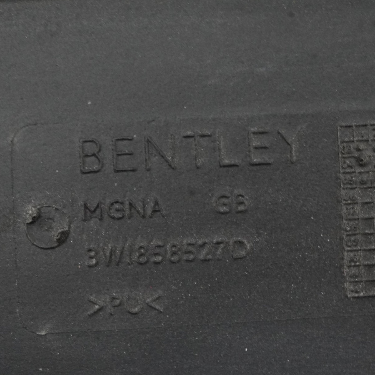03-06 Bentley Continental GT Dashboard Glove Box Storage Compartment 3W1858527D