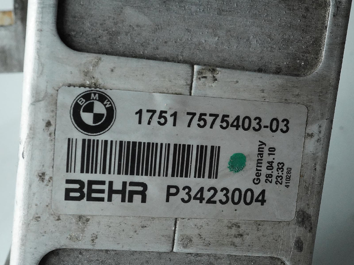 2011 - 2016 Bmw X5 X6 E70 E71 4.4L Twin Turbo Intercooler Engine Motor Left OEM