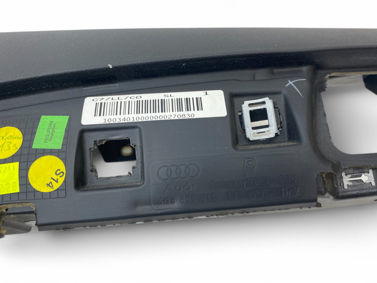 12-18 Audi A7 4G Dashboard Cover Panel Instrument Cluster Wo Head Up Display OEM
