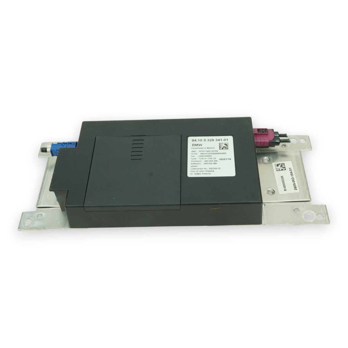 14-16 BMW X5 F15 Bluetooth Telematics Communication Control Module 929778702 OEM