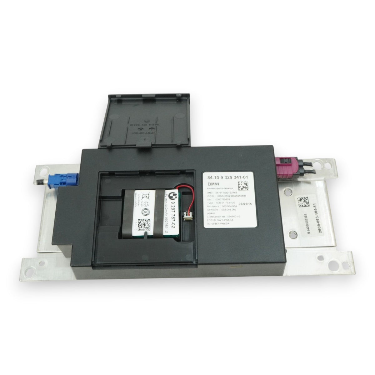 14-16 BMW X5 F15 Bluetooth Telematics Communication Control Module 929778702 OEM