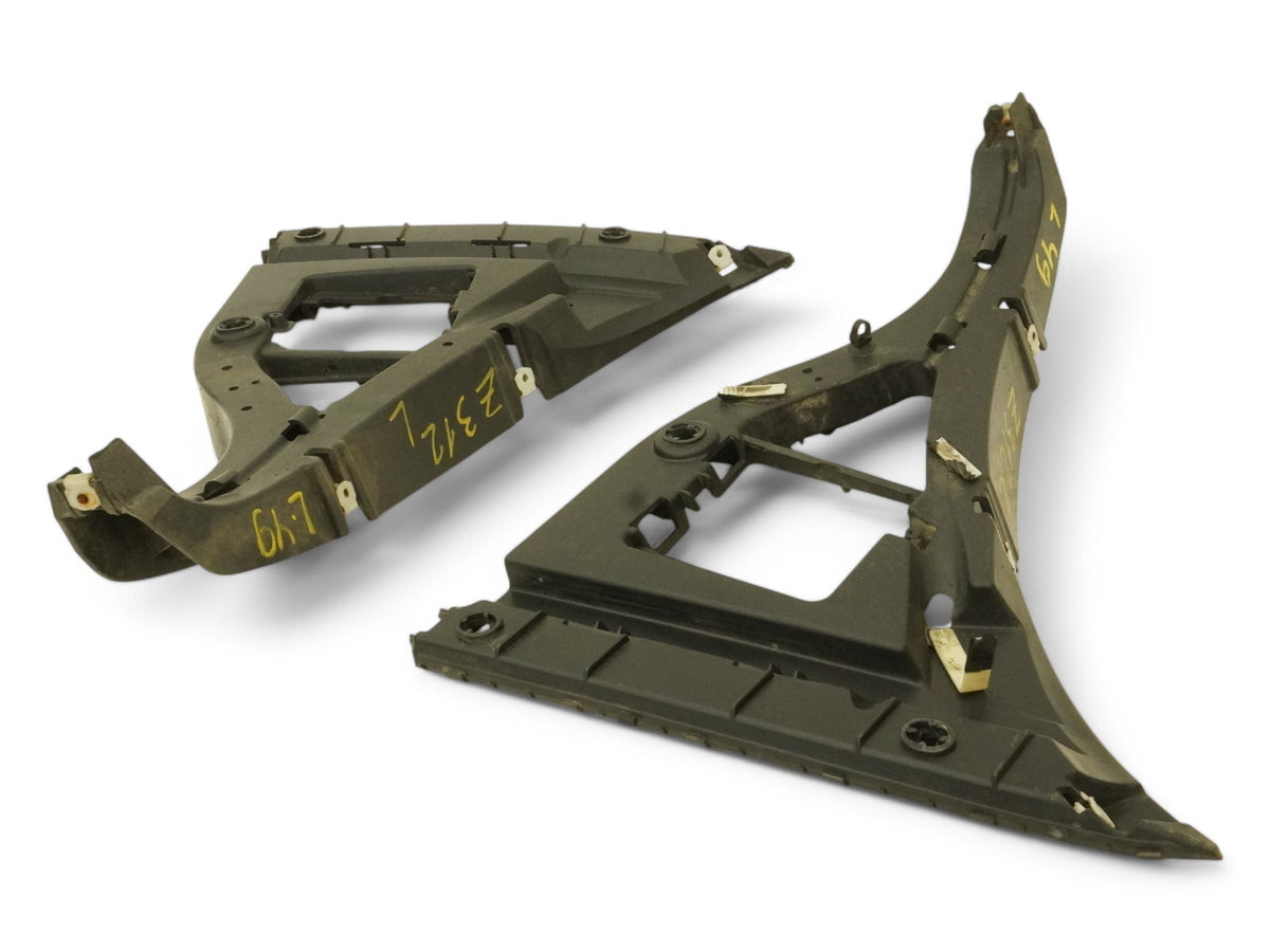 10-19 Jaguar Xj Xjl X351 Bracket Mount Support Bumper Rear Left Right Set Of 2