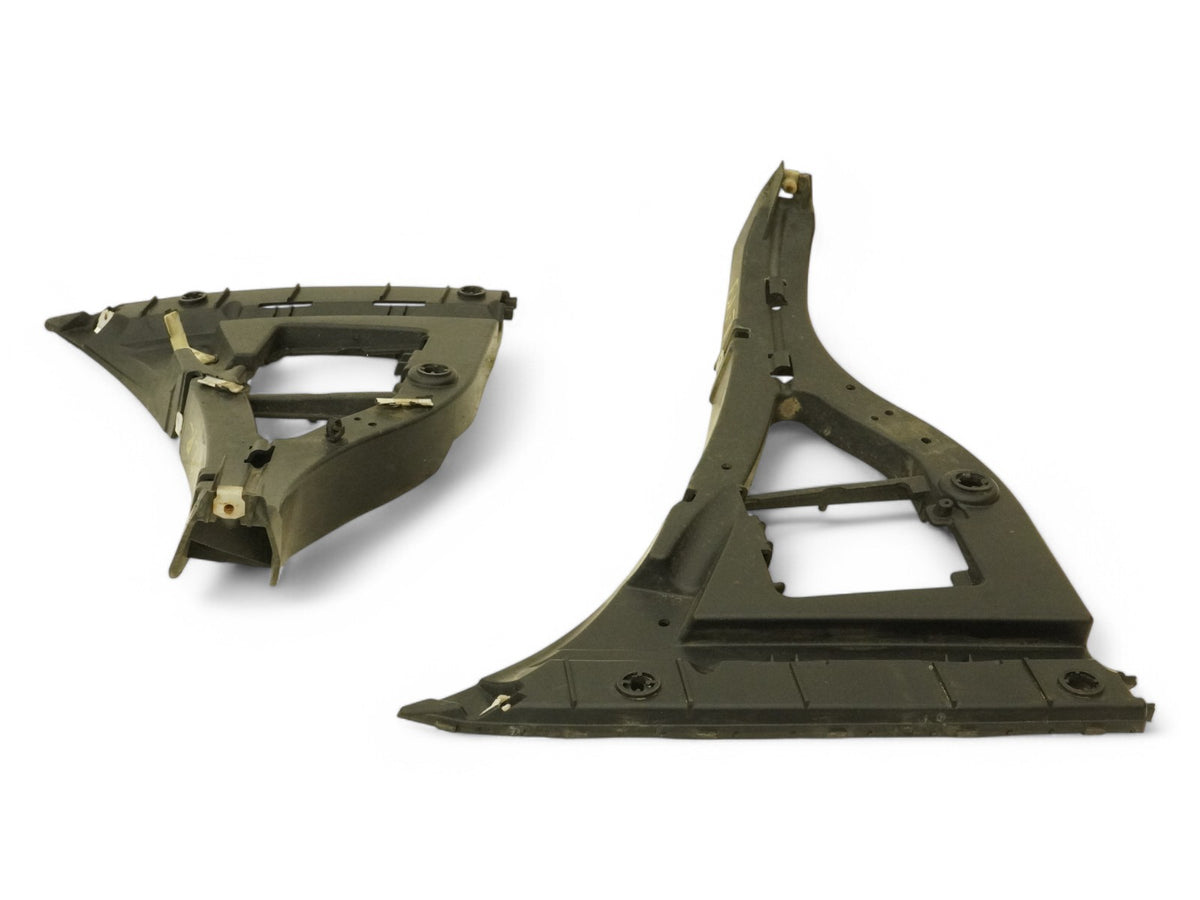 10-19 Jaguar Xj Xjl X351 Bracket Mount Support Bumper Rear Left Right Set Of 2