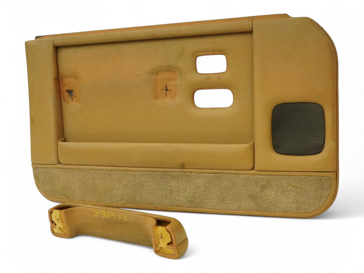 87-89 Bentley Mulsanne Door Panel Cover Inner W Armrest Front Left Driver OEM