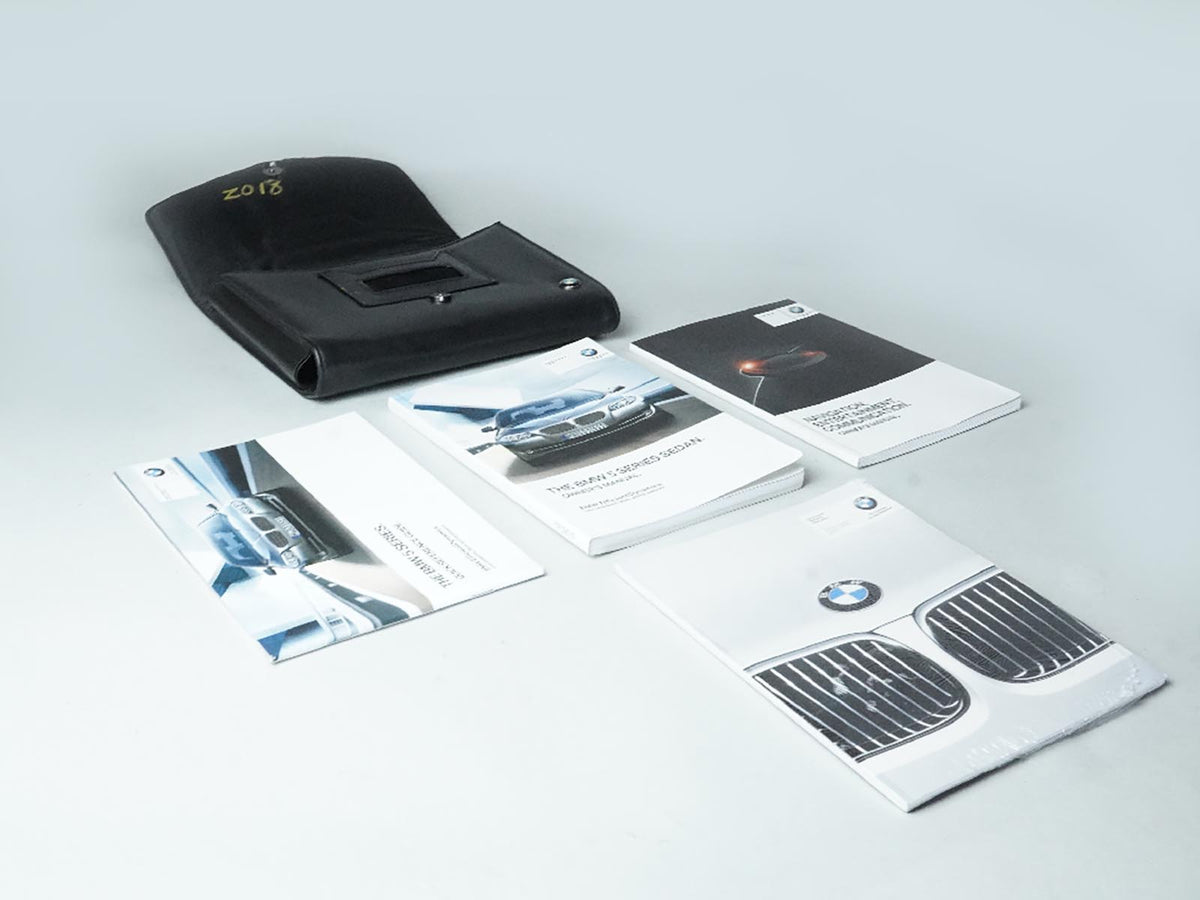 2011 - 2016 Bmw 5 Series F10 528 X Drive Owner Manual Books Bag Instruction