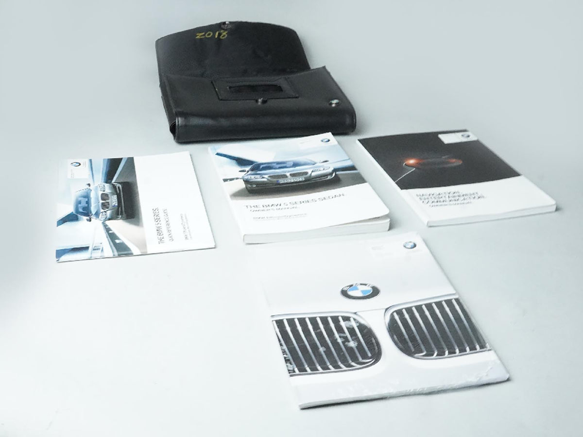 2011 - 2016 Bmw 5 Series F10 528 X Drive Owner Manual Books Bag Instruction