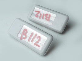 2000 - 2006 BMW X5 E53 DOME LAMP LIGHT READING UPPER SET OF 2 1140929 HELLA  OEM, Buy