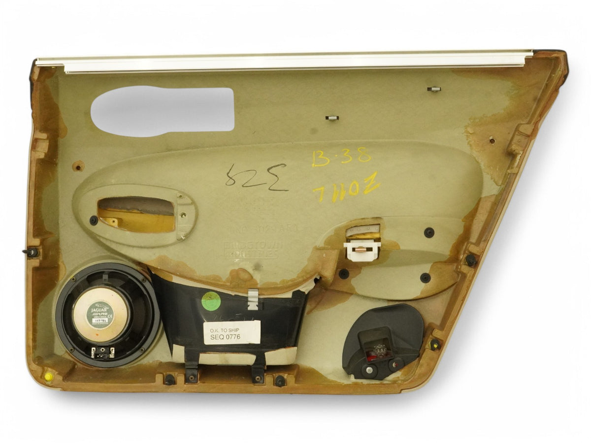 98-03 Jaguar XJR XJ8 X308 OEM Rear Left Inner Door Panel Cover GNC3029AEJ