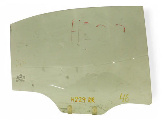 06-11 Kia Rio Sedan Window Glass Door Rear Passenger Right Rh 834211G011 OEM