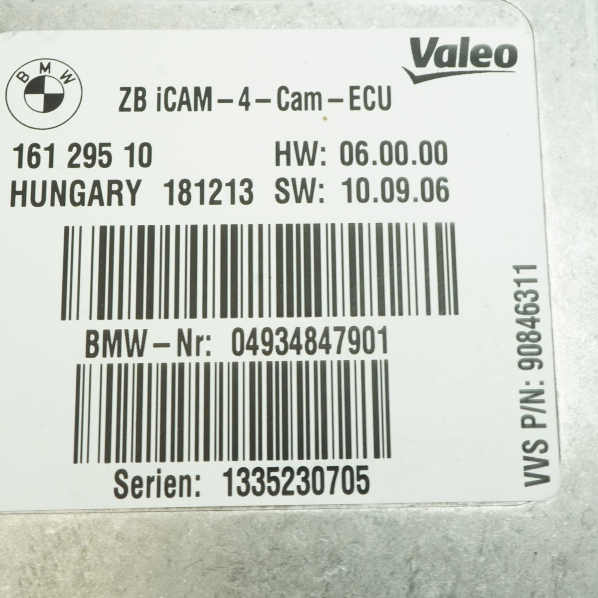 14-18 BMW X5 X5M F15 Surround Camera Computer Control Module Unit 90846311 OEM