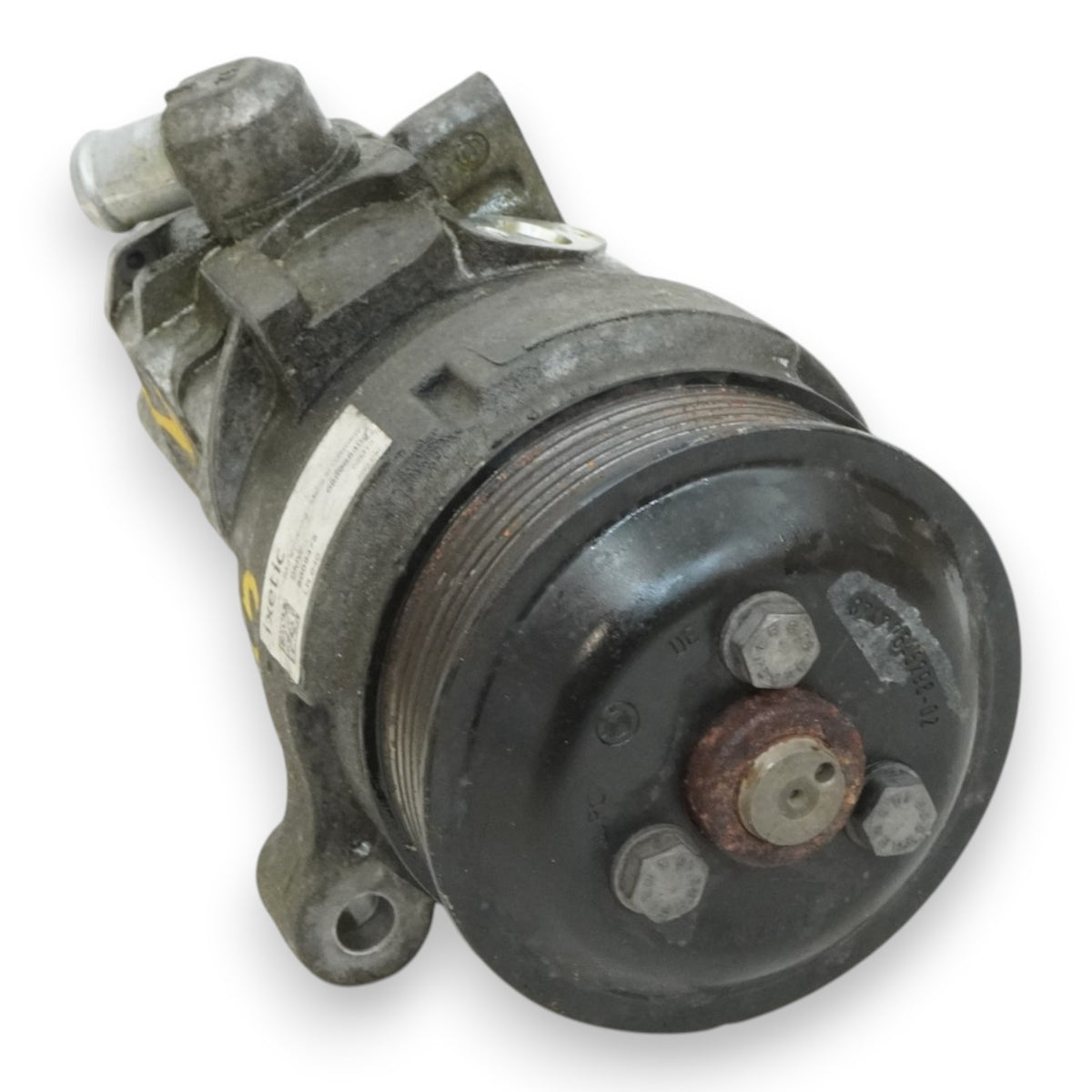 14-16 BMW X5 X5M F15 4.4L Power Steering Pump Motor W Pulley 32416856684 OEM