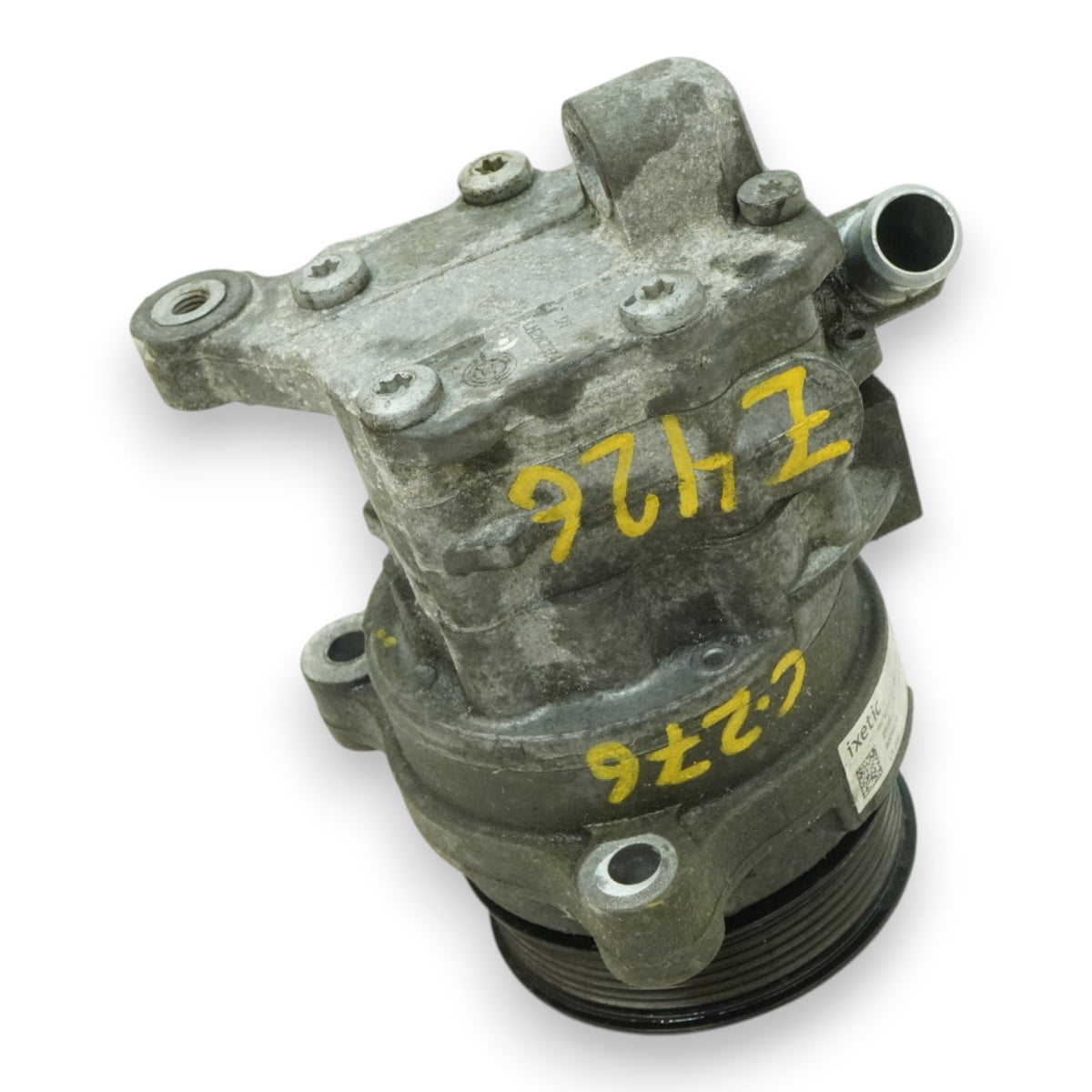 14-16 BMW X5 X5M F15 4.4L Power Steering Pump Motor W Pulley 32416856684 OEM