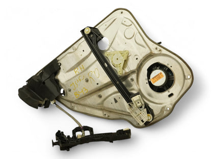 08-14 Mercedes C300 C350 C250 W204 Sedan Door Regulator Motor Module Frame Rr Rh