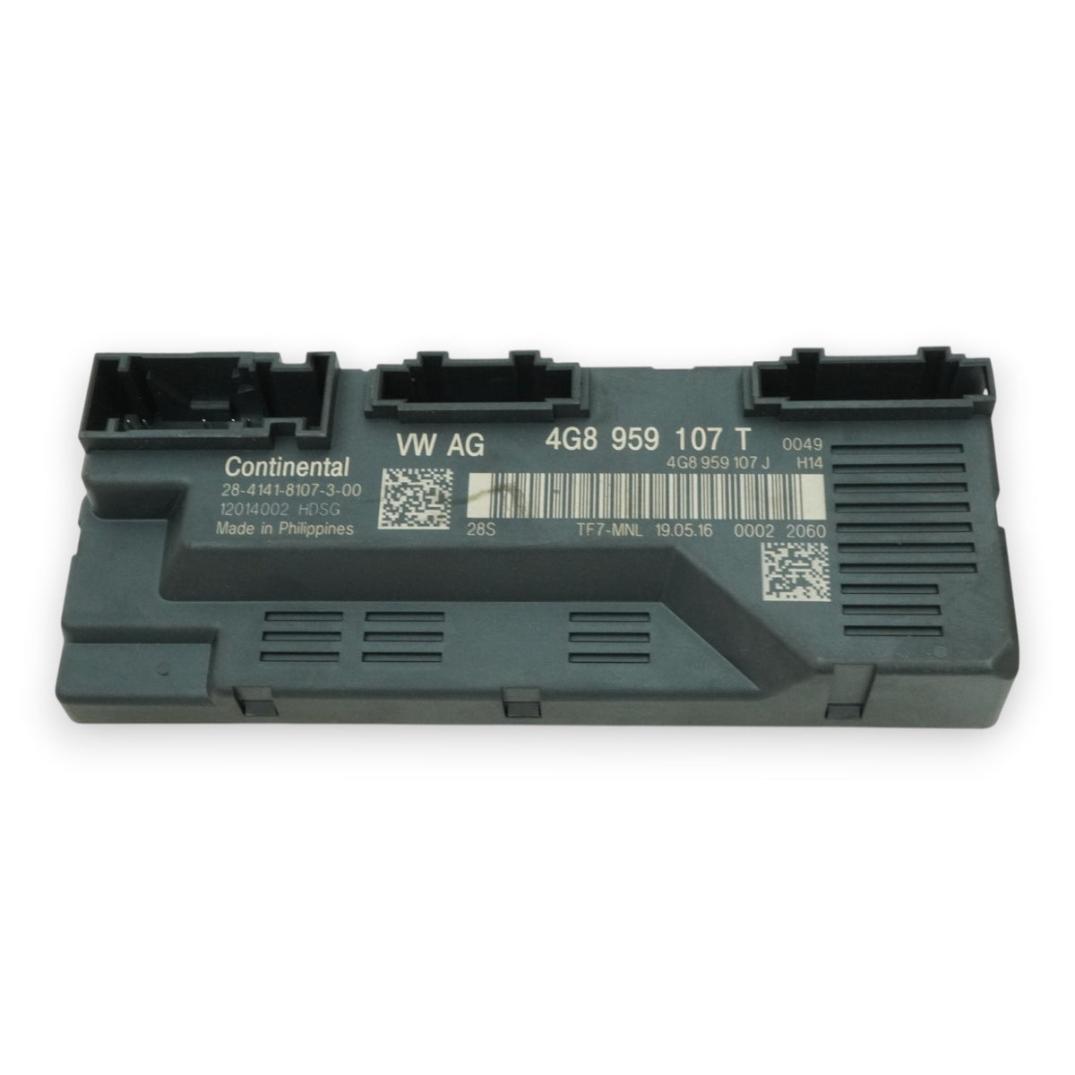 12-18 Audi S7 4G Liftgate Tailgate Trunk Control Computer Module 4G8959107T OEM