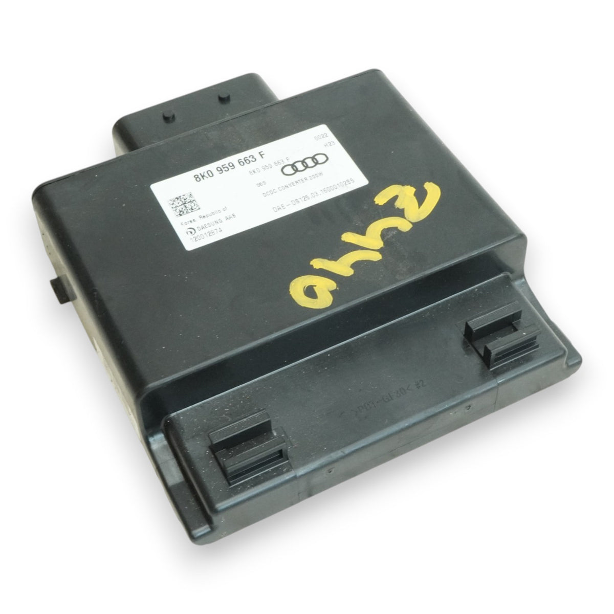 12-18 Audi S7 RS7 A7 4G Voltage Stabilizer Battery Control Module 8K0959663F OEM
