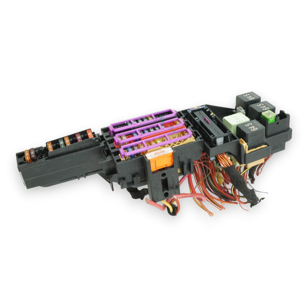 12-18 Audi S7 RS7 A7 4G Fuse Relay Box Junction Distribution Trunk Rear OEM