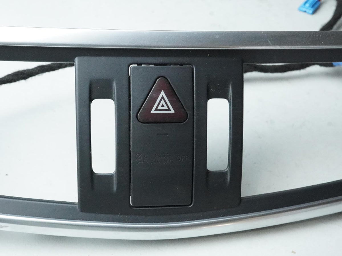 2010 - 2013 Mercedes E Class W212 Trim Cover Panel Dashboard W Hazard Switch OEM