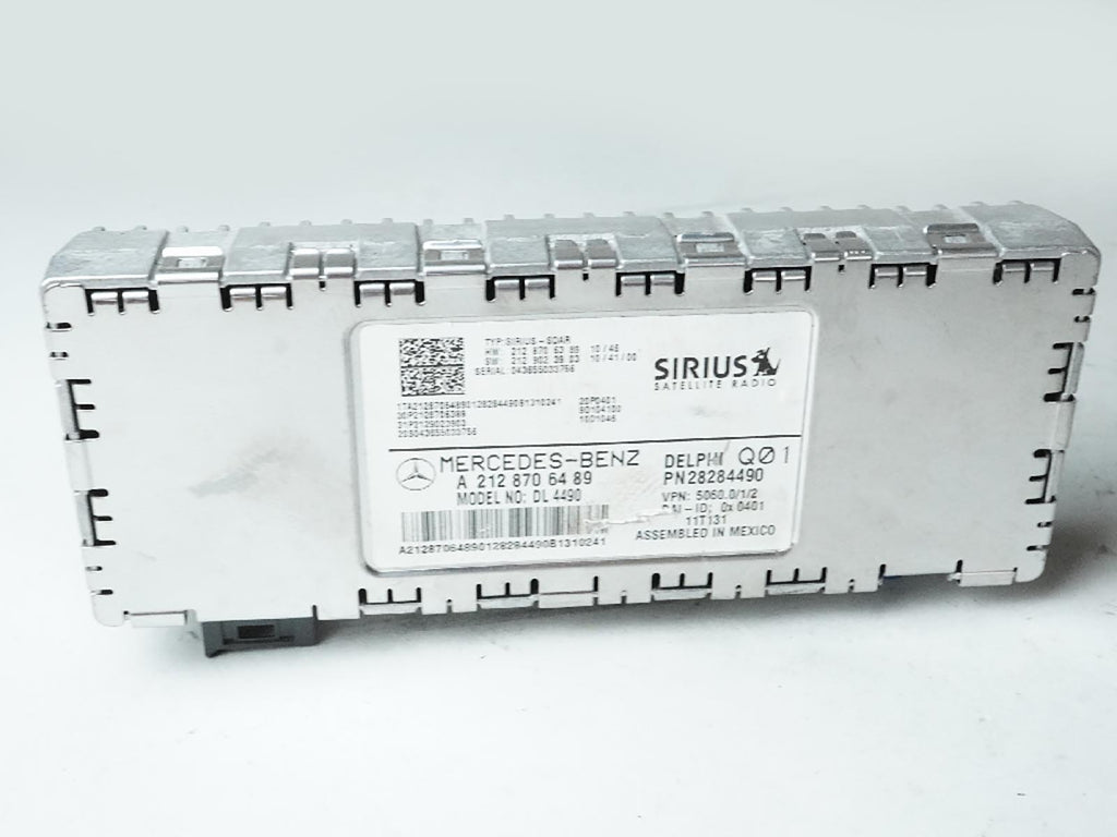  2011 - 2013 Mercedes Benz E Class W212 Radio Sirius Satellite Receiver Unit OEM, used