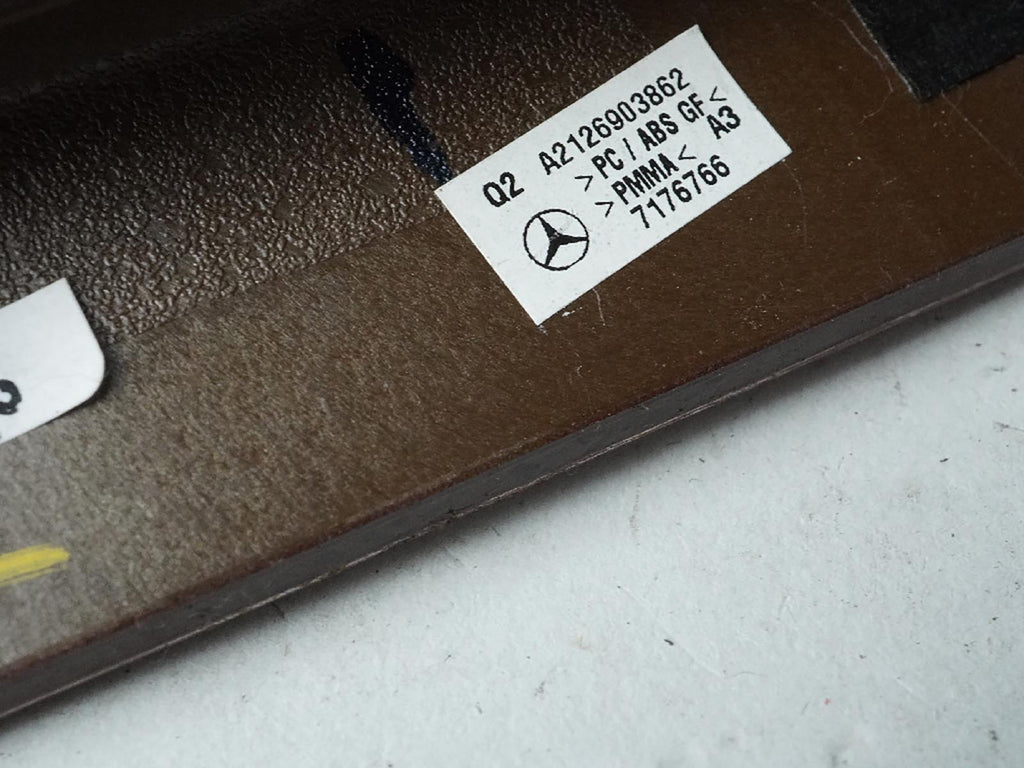  2010 - 2013 Mercedes E Class W212 Trim Cover Bezel Panel Console Center Lh OEM, in stock