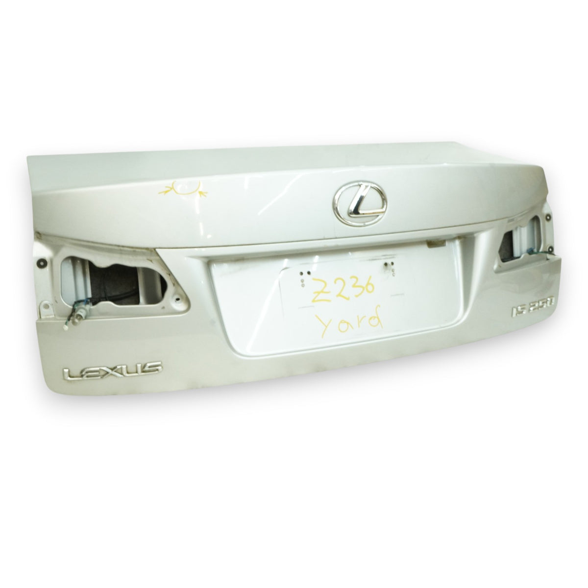 06-08 Lexus IS250 IS350 XE20 Trunk Tailgate Lid Rear 7680153071J2 Silver 1G1 OEM
