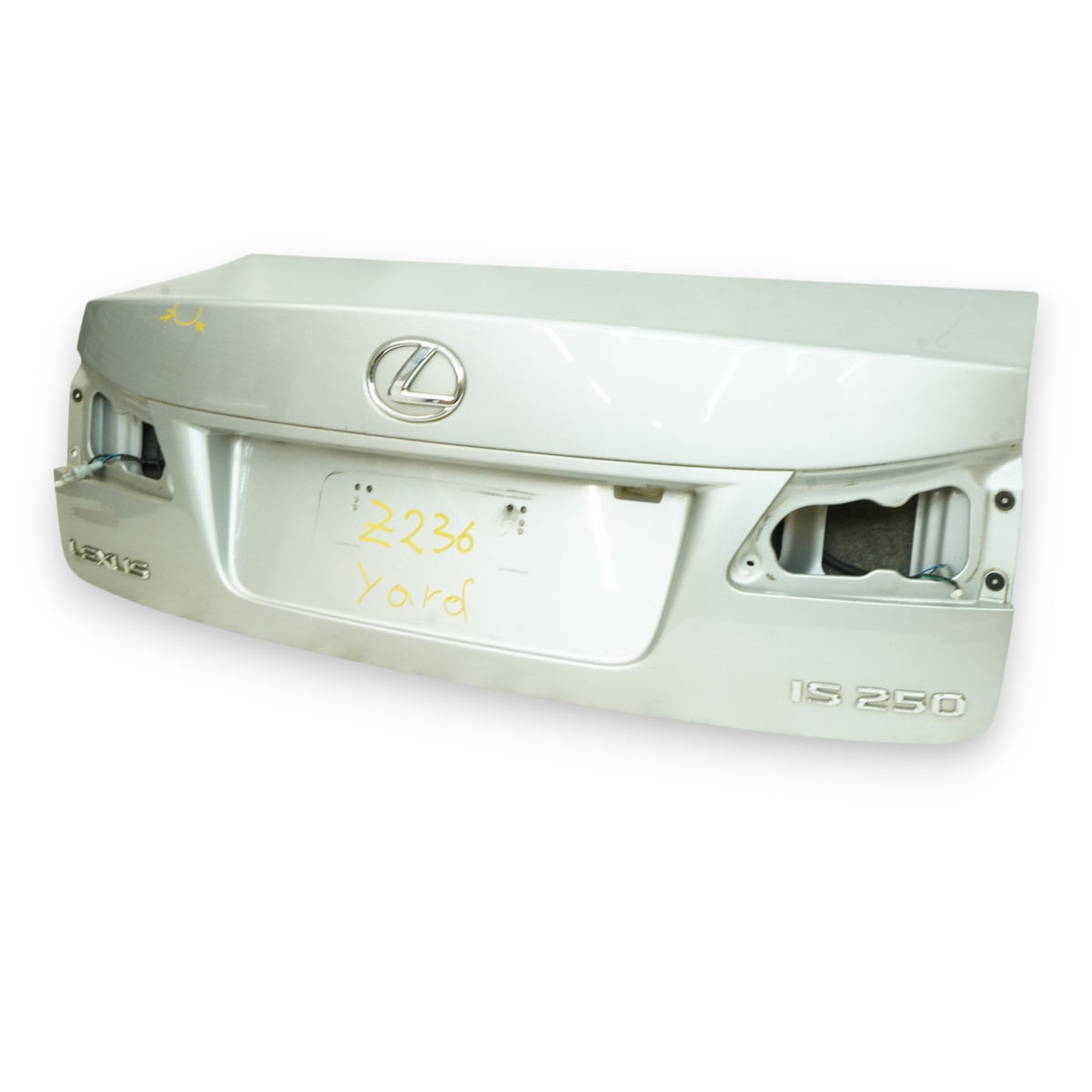 06-08 Lexus IS250 IS350 XE20 Trunk Tailgate Lid Rear 7680153071J2 Silver 1G1 OEM